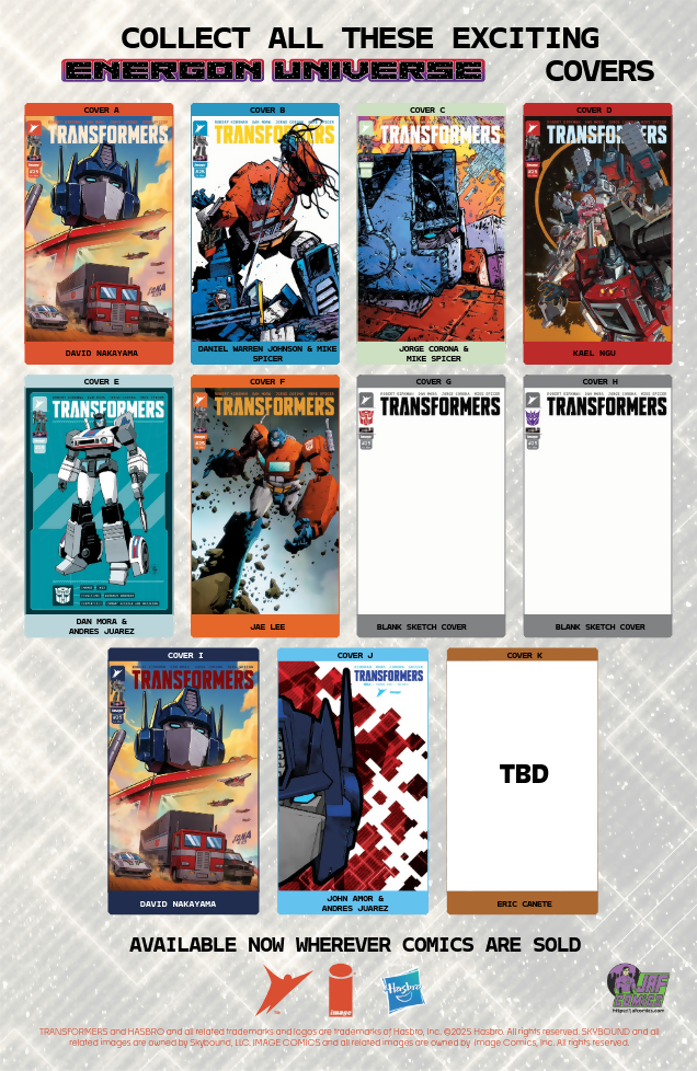 Transformers #25 JAF Comics Exclusive cover by Chris Campana