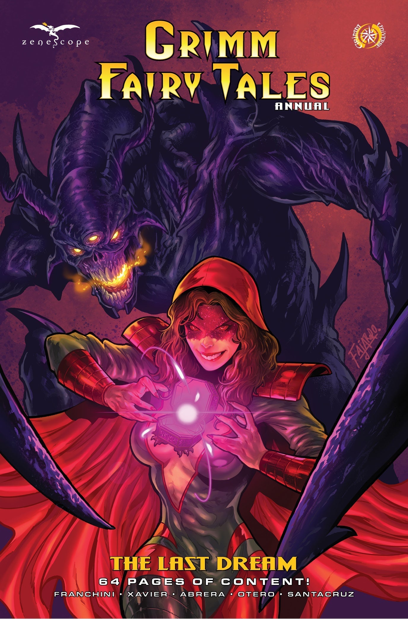 COMING JANUARY 24TH: Grimm Fairy Tales Annual: The Last Dream - Zenescope Entertainment Inc