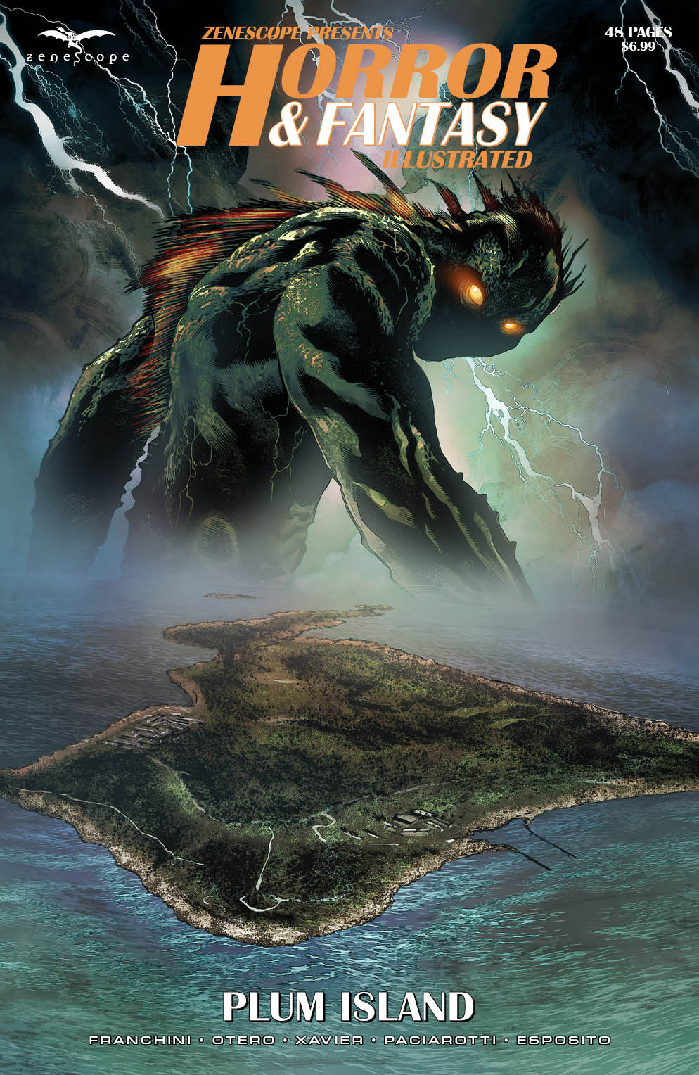 Horror & Fantasy Illustrated: Plum Island