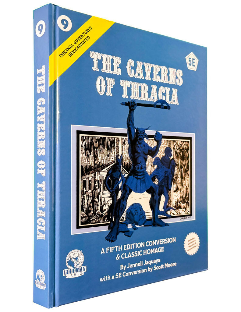 Original Adventures Reincarnated #9: The Caverns of Thracia (5E)