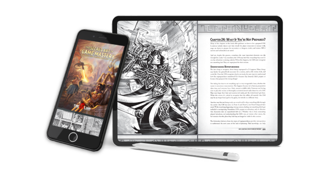 The Secret Art of Game Mastery Hardcover