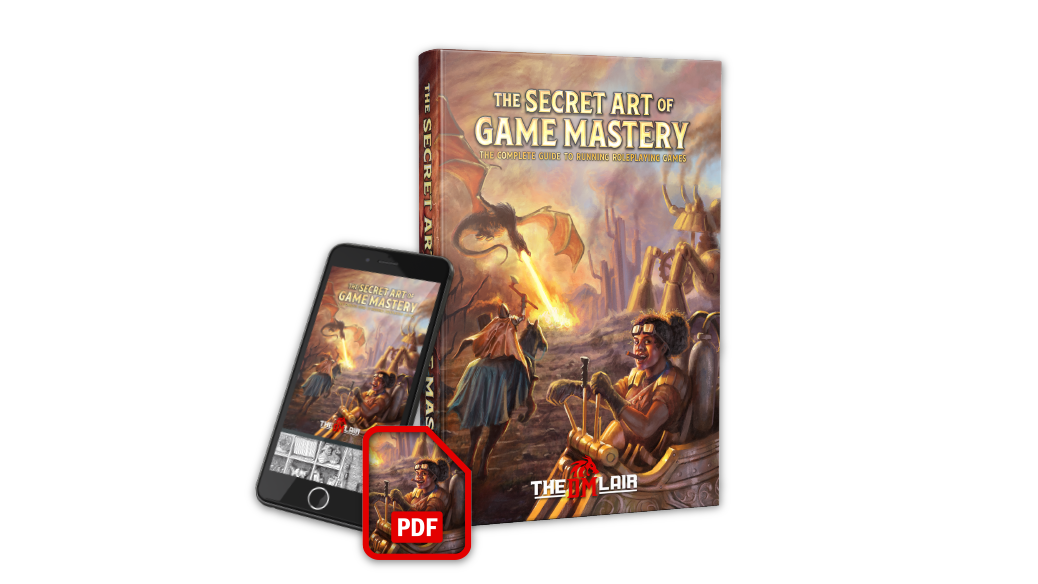 The Secret Art of Game Mastery Hardcover