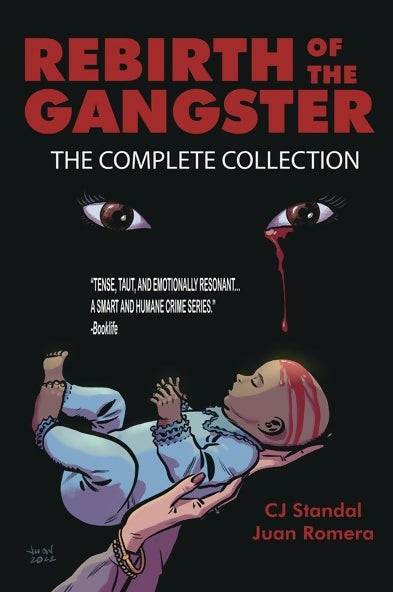 RebirthoftheGangstertheCompleteCollection front cover with quote and subtitle