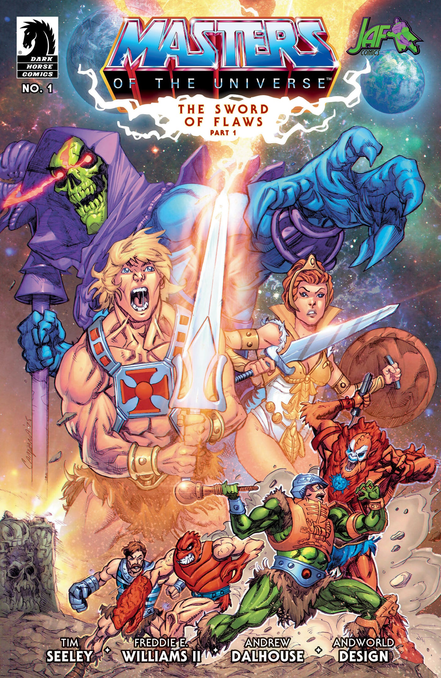 He-Man and the Masters of the Universe #1: The Sword of Flaws Part 1 JAF Comics Exclusive Campana Dark Horse Comics Comic Book 2025