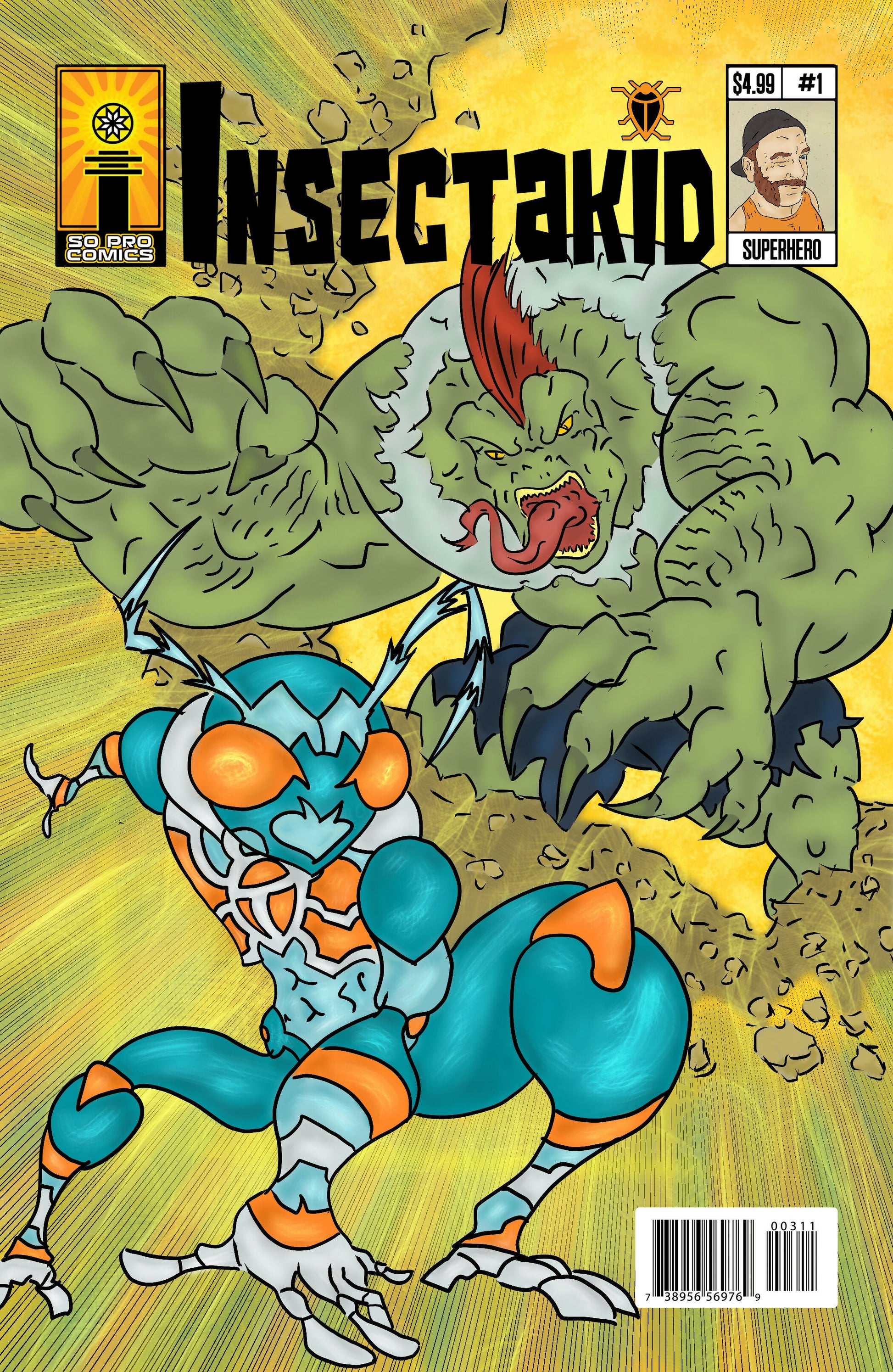 Insectakid_Comic_1_Cover