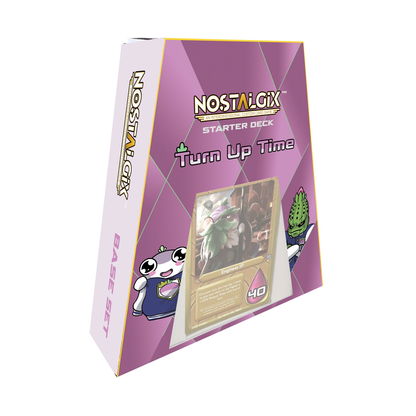 Nostalgix TCG: Base Set 1E - Starter Deck - Turn Up Time