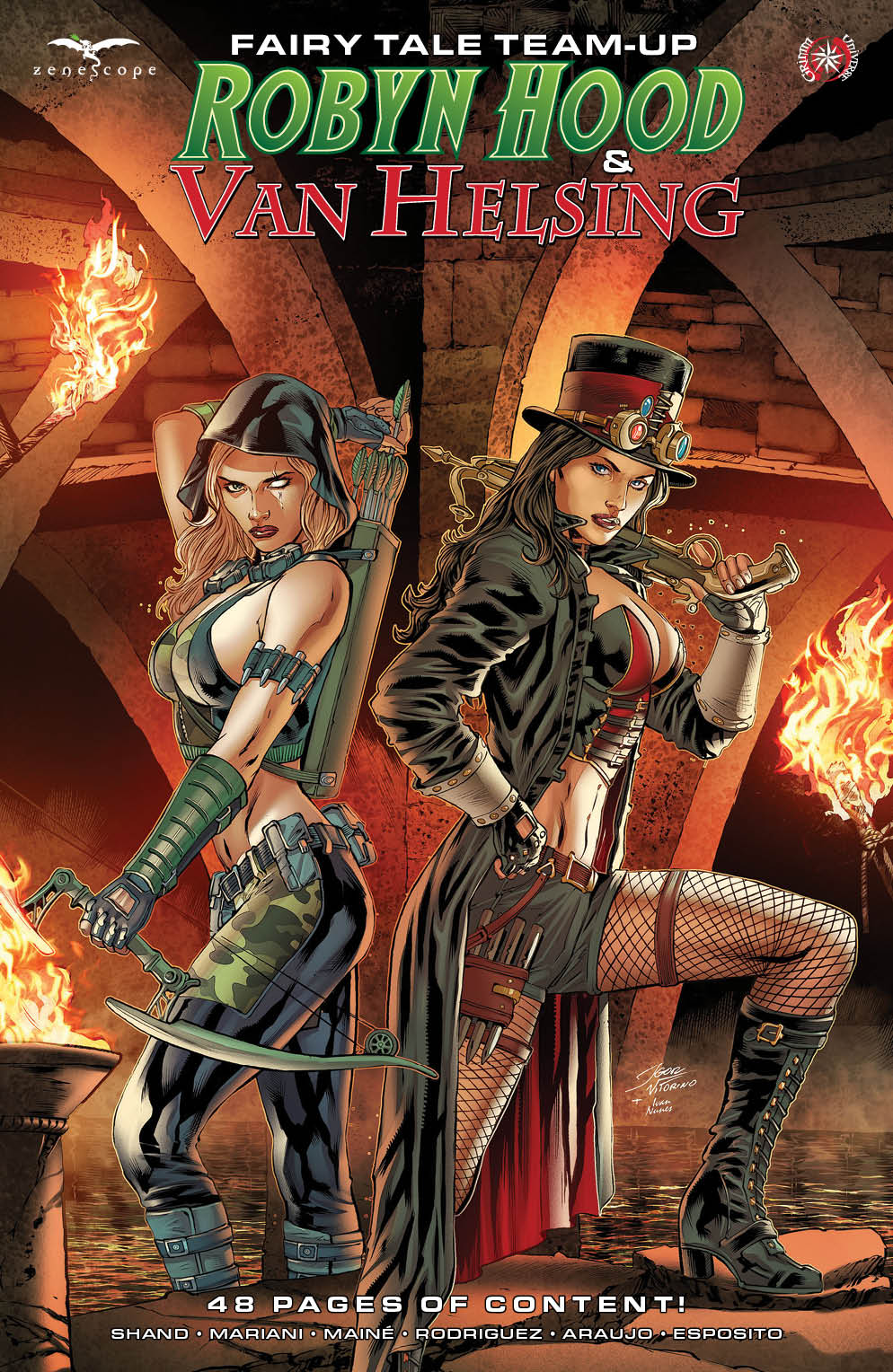 Fairy Tale Team-Up: Robyn Hood & Van Helsing