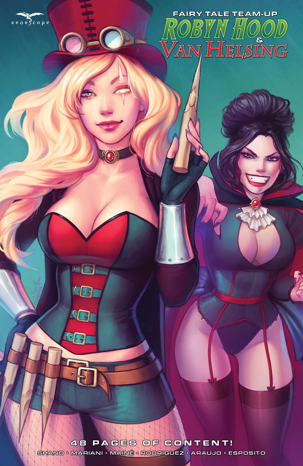 Fairy Tale Team-Up: Robyn Hood & Van Helsing