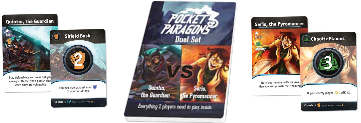 Duel Set: Demo (Pyromancer vs. Guardian) Box of 36 [FREE WITH Orders over $200]