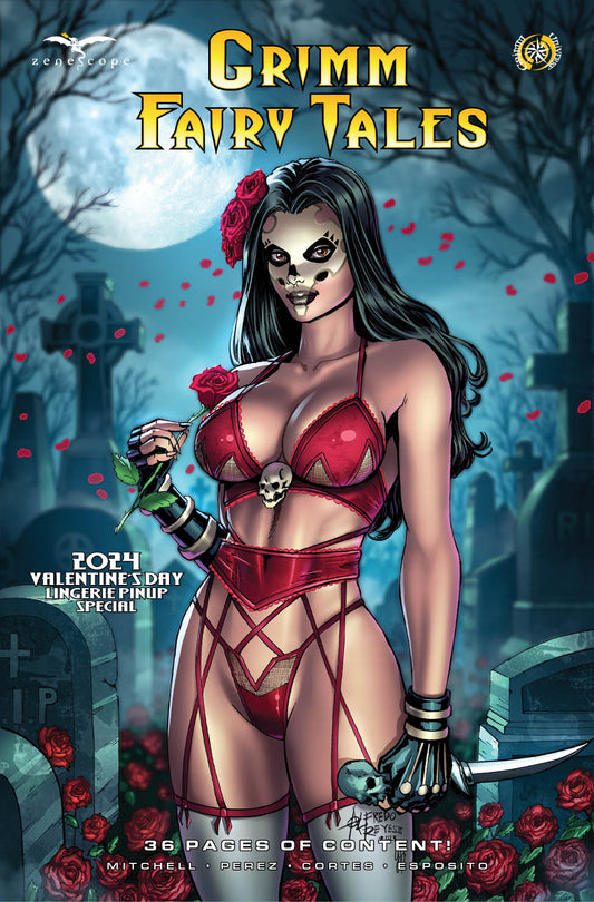 Grimm Fairy Tales 2024 Valentine's Day Lingerie Pinup Special