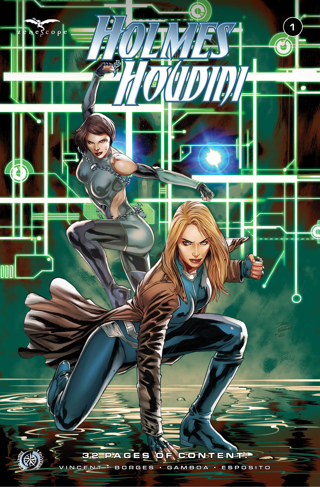 COMING JANUARY 31ST: Holmes & Houdini #1 of 3 - Zenescope Entertainment Inc