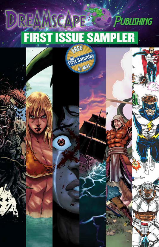 Dreamscape Publishing Sampler to give out on Free Comic Book Day Bundle of 10