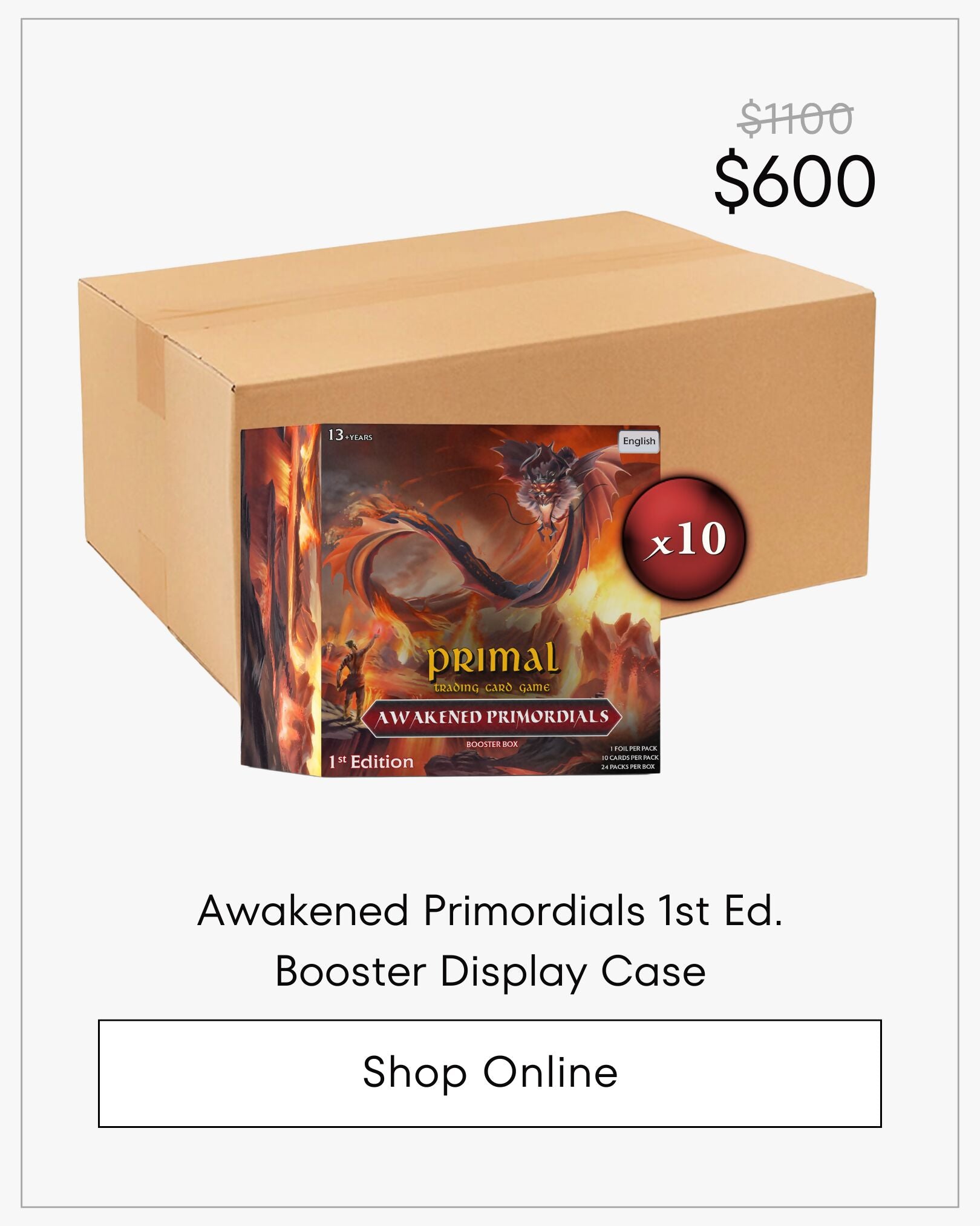 Primal TCG 1st Ed Awakened Primordials Booster Box ICv2 Direct Primal TCG 1st Ed Awakened Primordials Booster Box ICv2 Direct