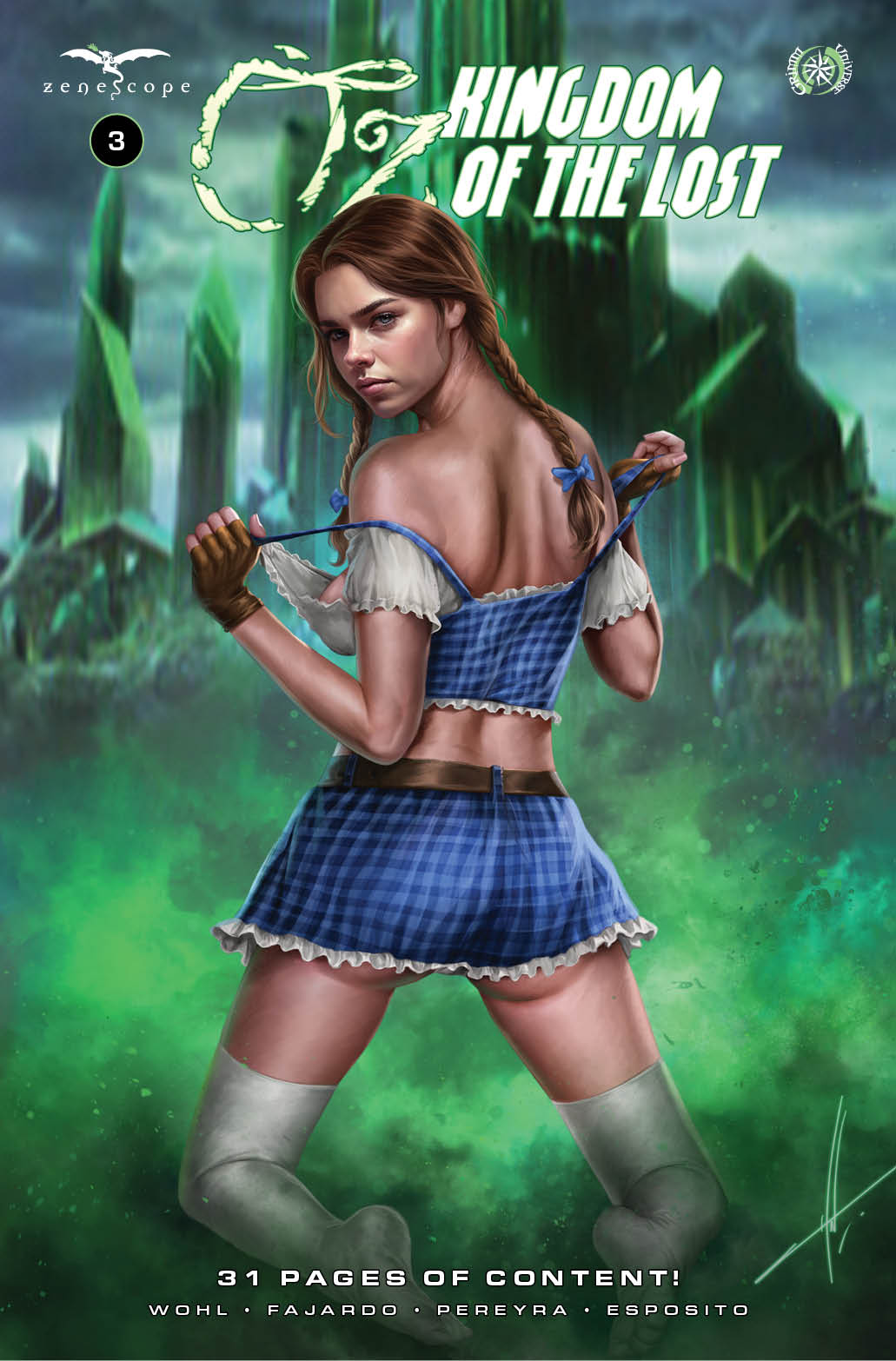 COMING JANUARY 31ST: Oz: Kingdom of the Lost #3 of 3 - Zenescope Entertainment Inc