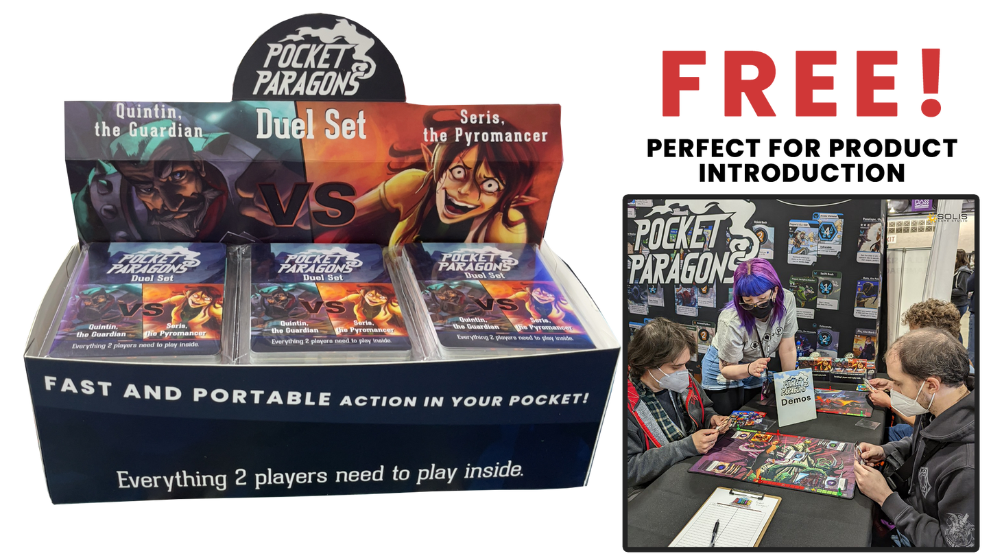 Duel Set: Demo (Pyromancer vs. Guardian) Box of 36 [FREE WITH Orders over $200]