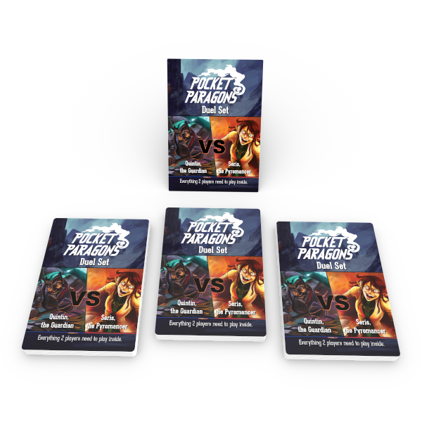 Duel Set: Demo (Pyromancer vs. Guardian) Box of 36 [FREE WITH Orders over $200]