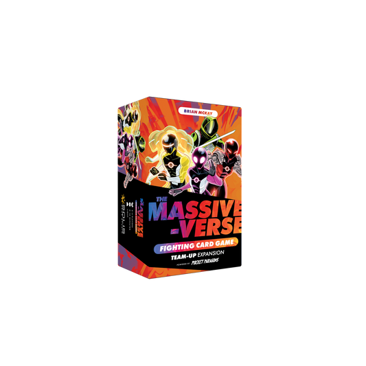 Wholesale — The Massive-Verse Fighting Card Game Teamup Expansion x 12 ($19.99 MSRP at 50% off)