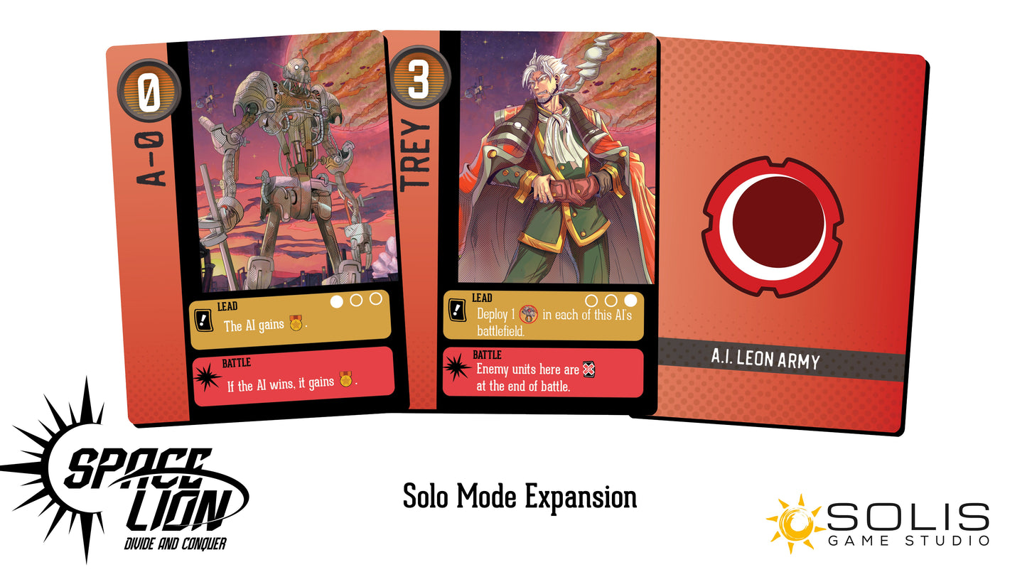 Solo Mode Expansion ( Space Lion: Divide and Conquer )