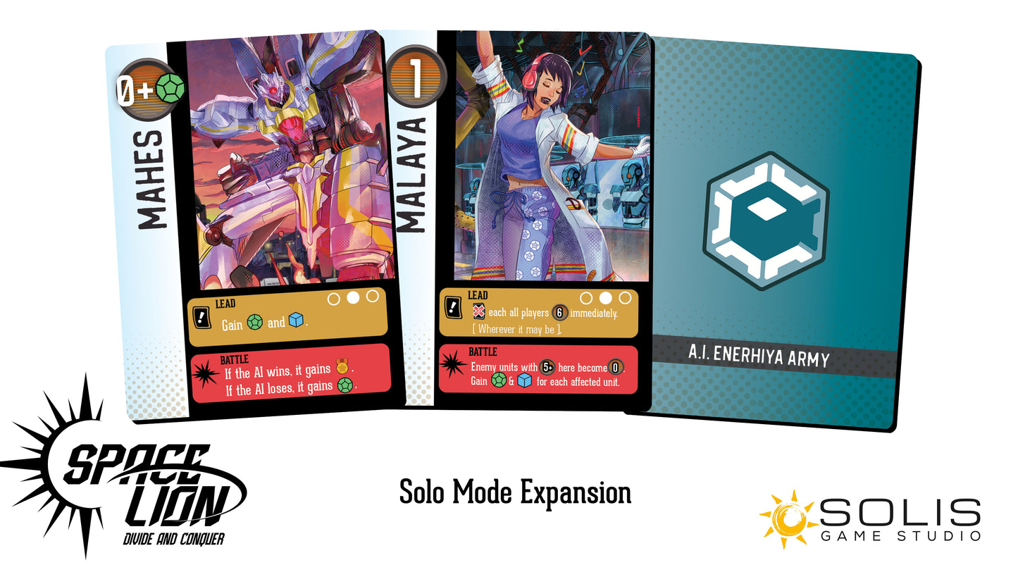 Solo Mode Expansion ( Space Lion: Divide and Conquer )