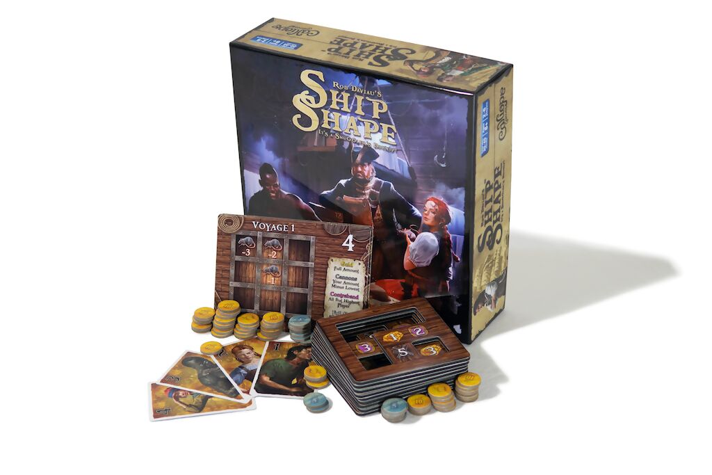 ShipShape - A 3D Puzzle and Bidding Board Game