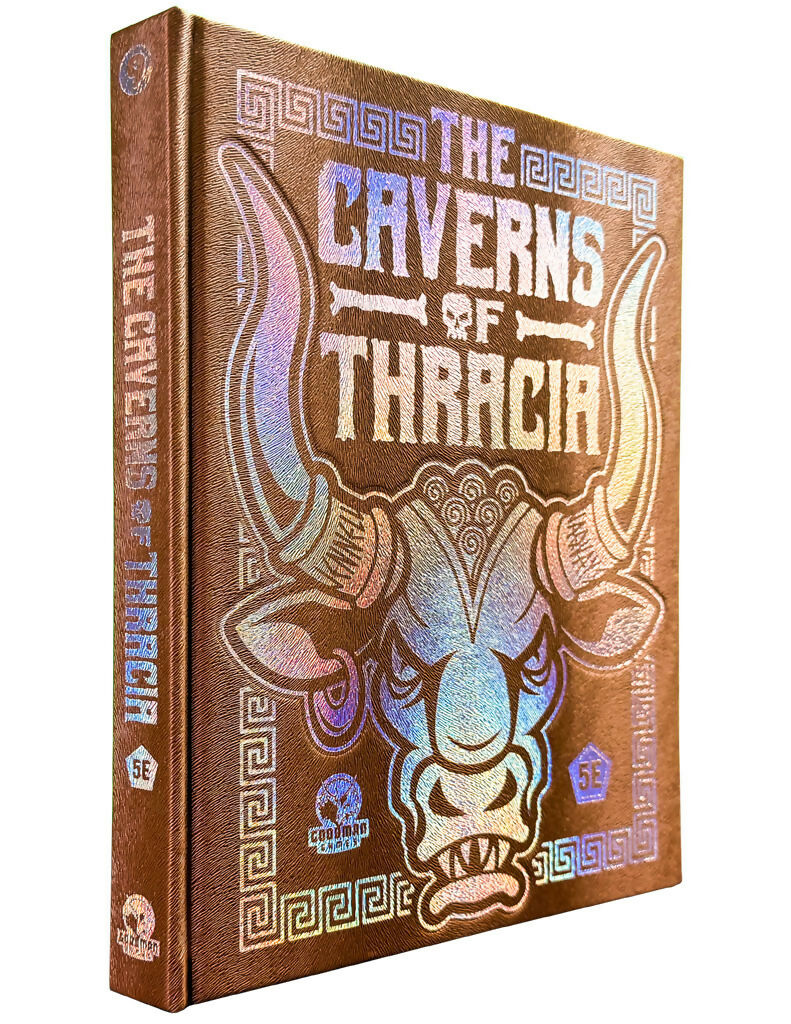 The Caverns of Thracia (5E) Minotaur Hide Cover