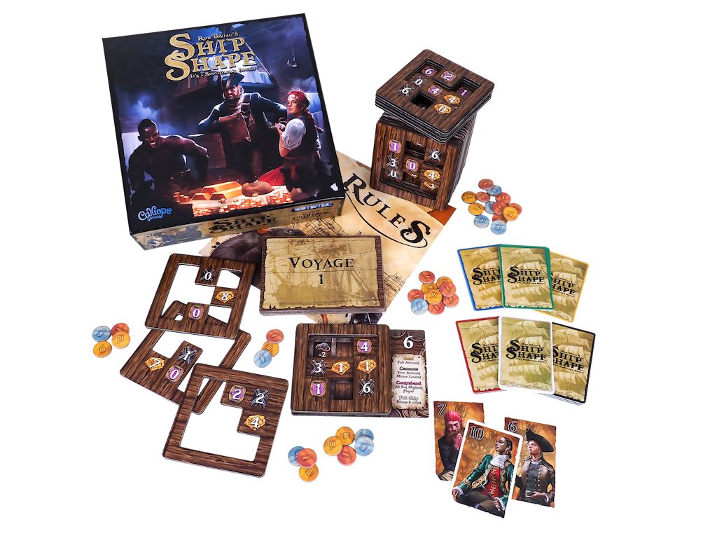 ShipShape - A 3D Puzzle and Bidding Board Game