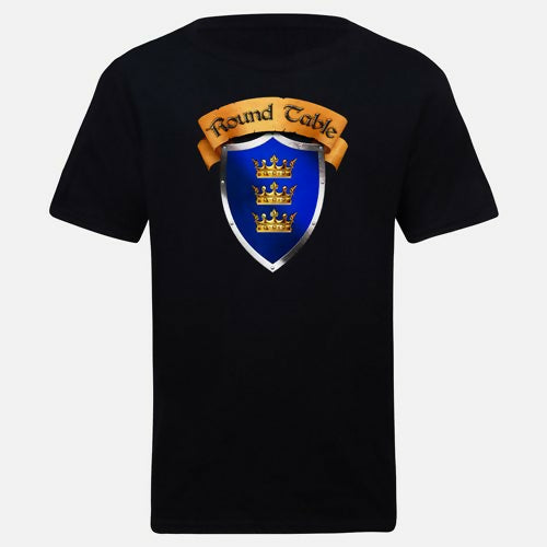 Round Table Banner and Shield T-Shirt