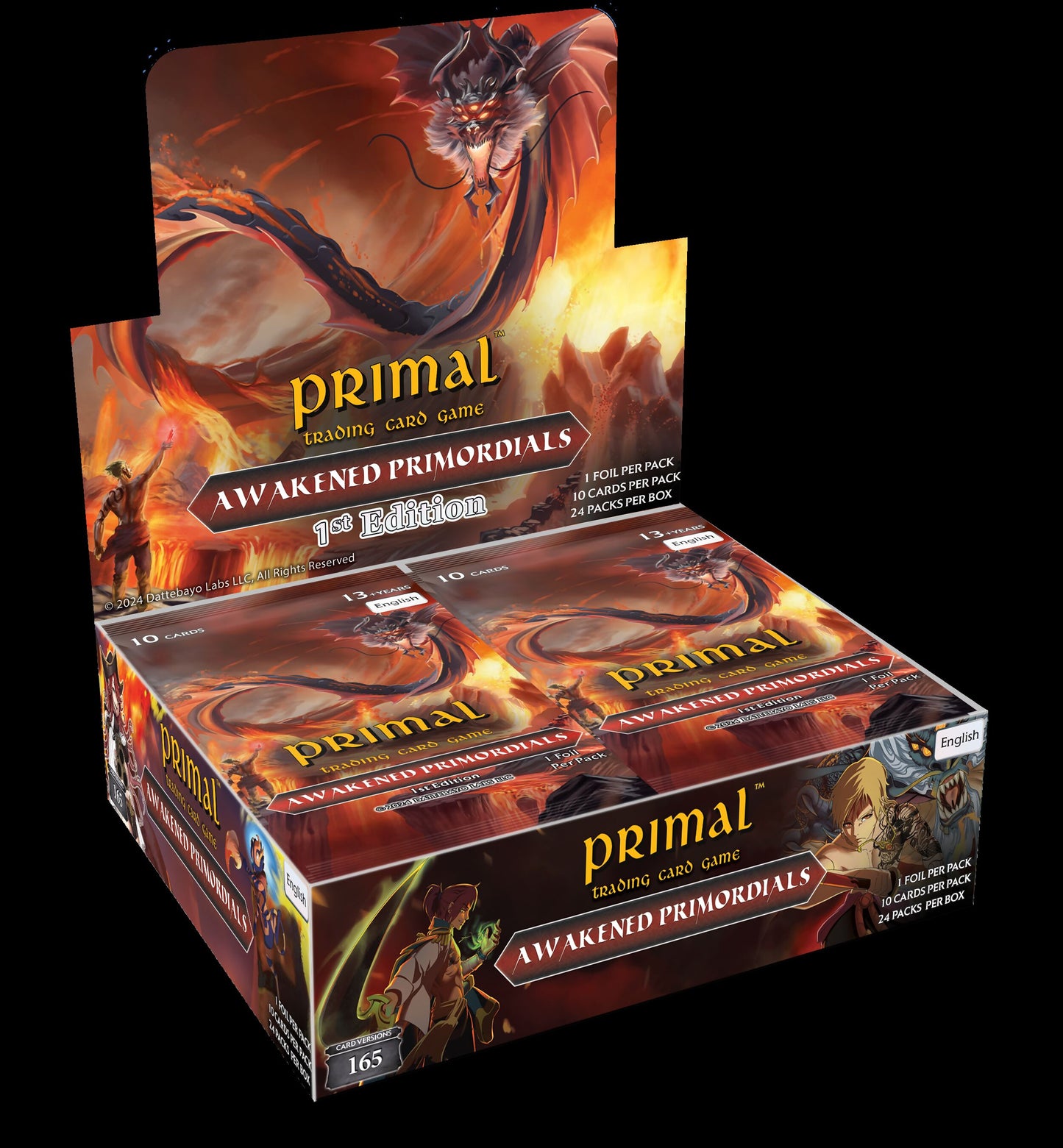 Primal TCG 1st Ed Awakened Primordials Booster Box Master Case (30 Displays)