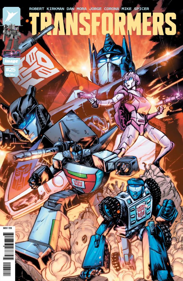 Transformers #25 JAF Comics Exclusive cover by Chris Campana