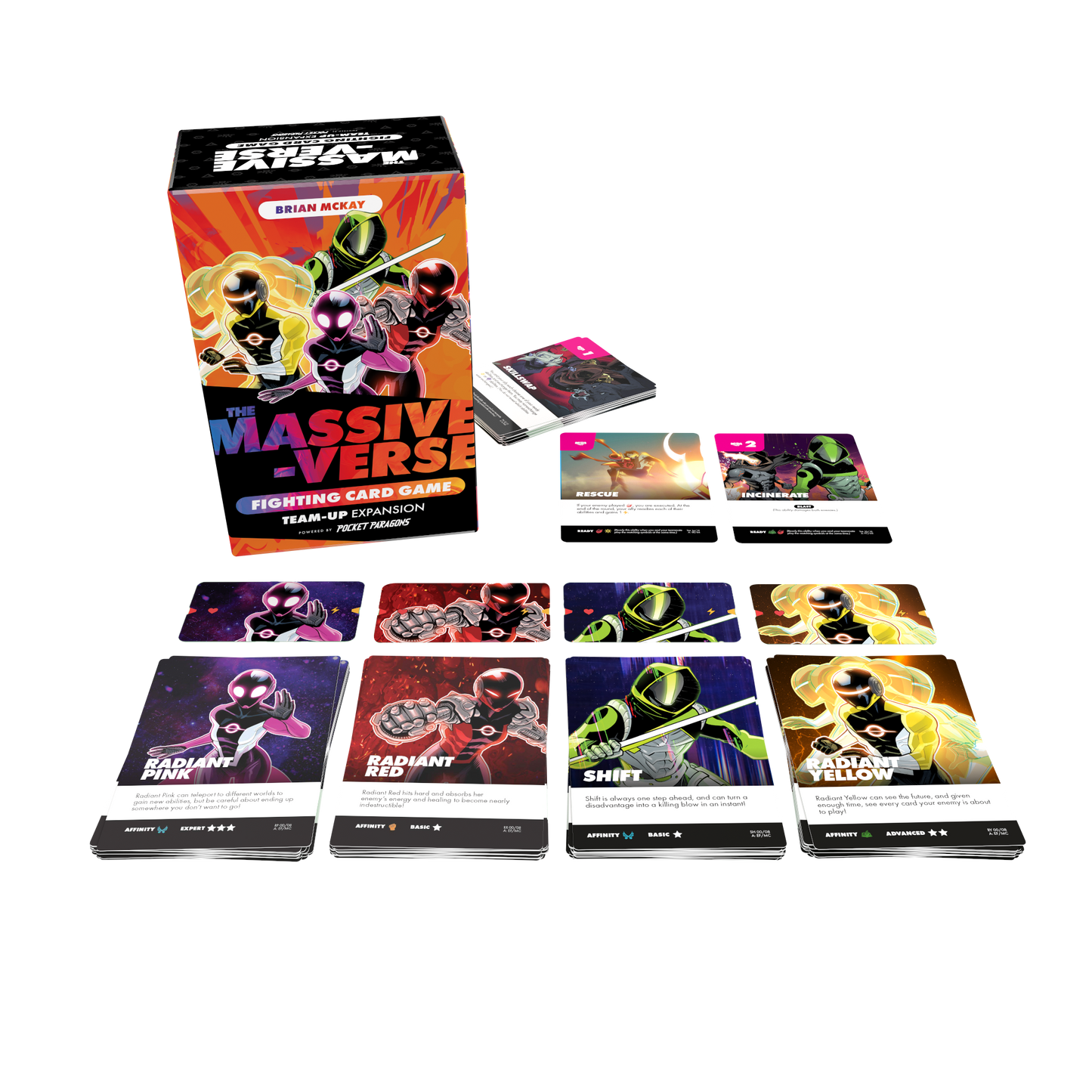 Wholesale — The Massive-Verse Fighting Card Game Teamup Expansion x 12 ($19.99 MSRP at 50% off)