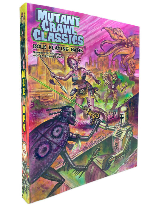 Mutant Crawl Classics Core Rulebook, Softcover Edition
