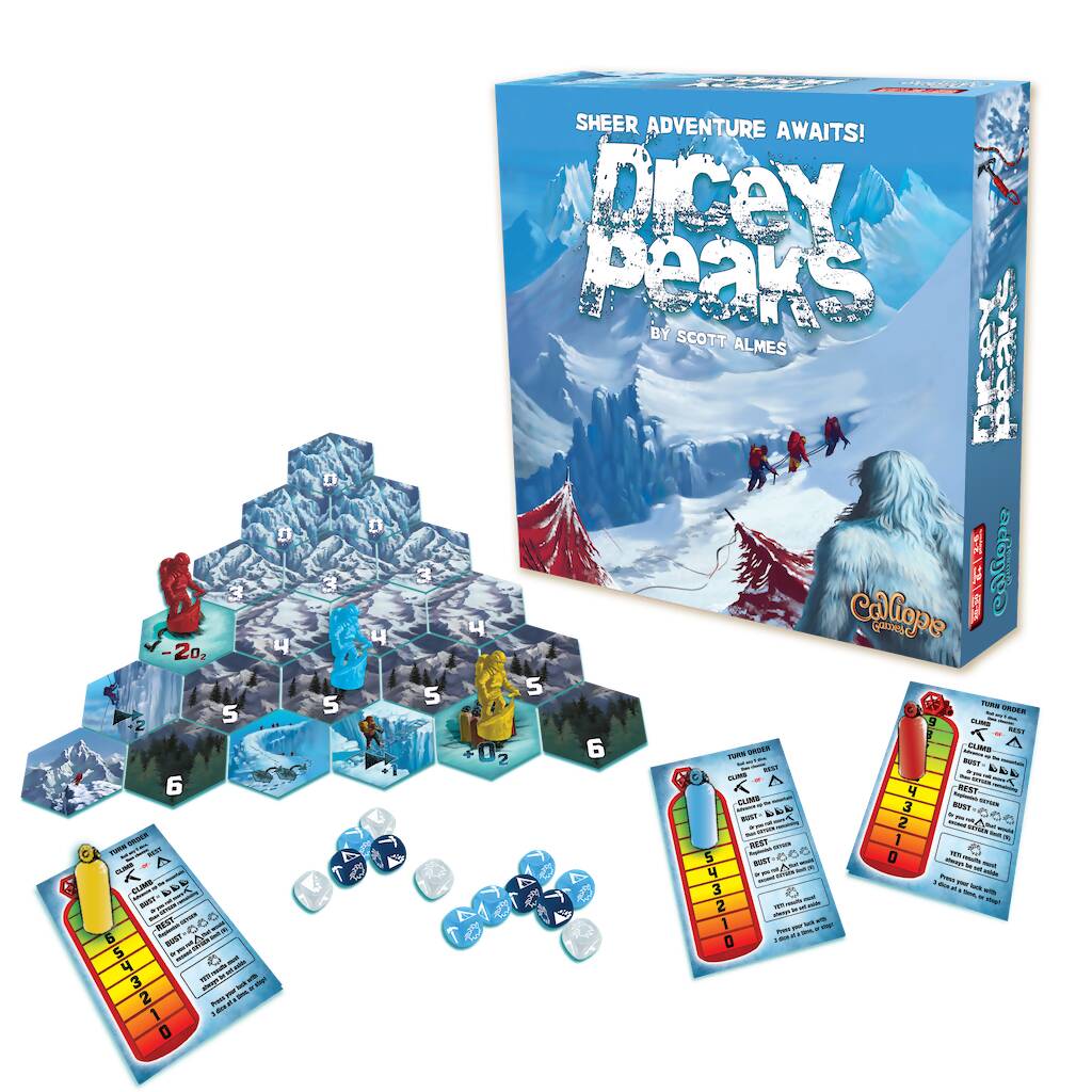 Dicey Peaks - An Exciting Mountain Climbing Board Game