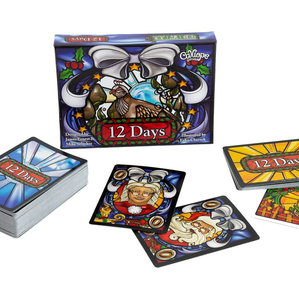 12 Days - Holiday Themed Card Game - Celebrate Year Round