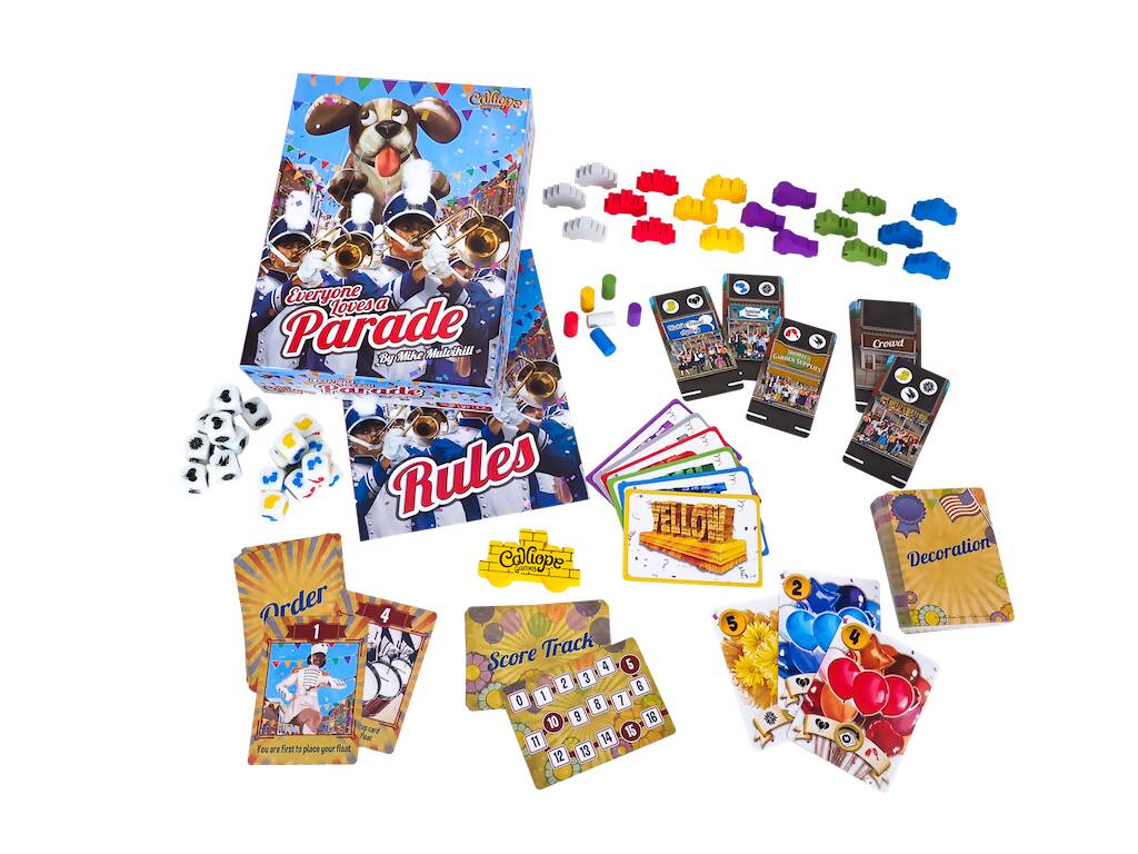 Everyone Loves a Parade - A Family Dice and Card Game