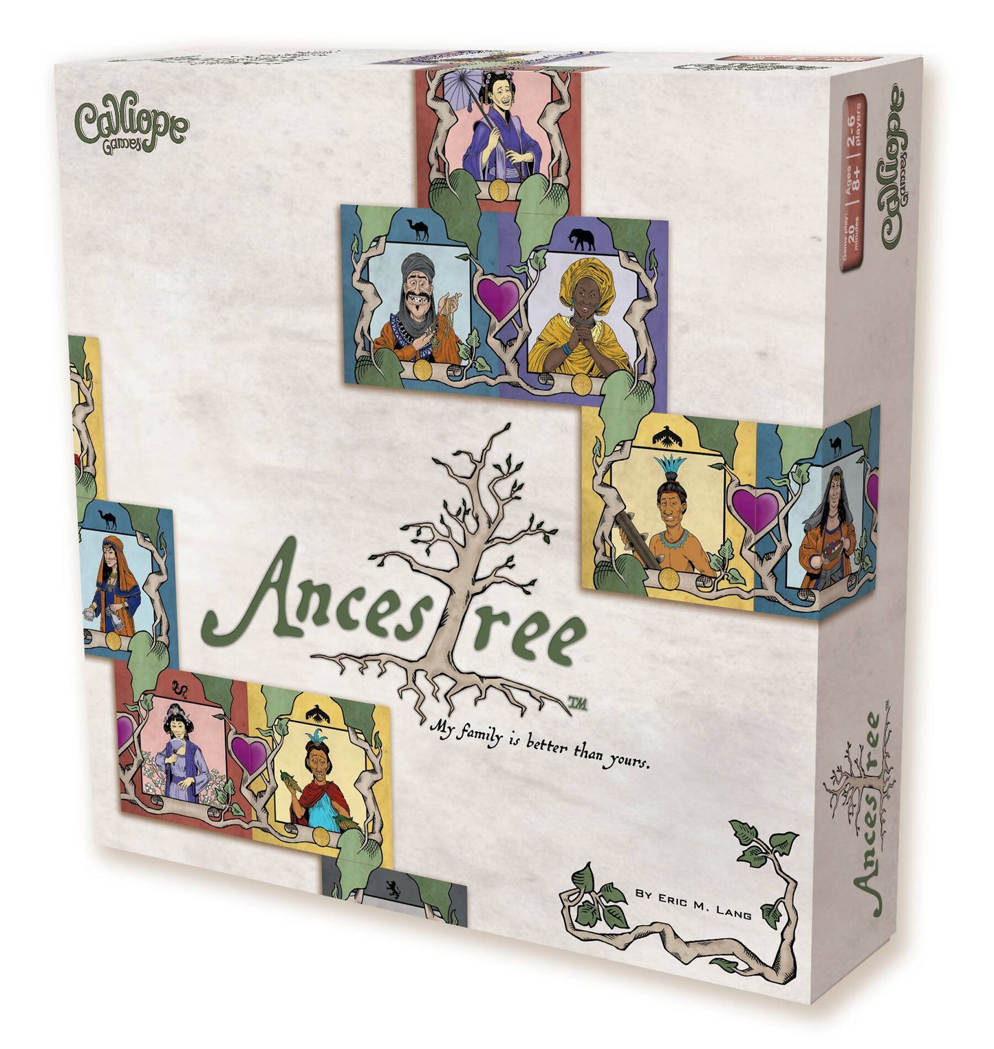 Ancestree - An Elegant Tile Drafting Family Board Game