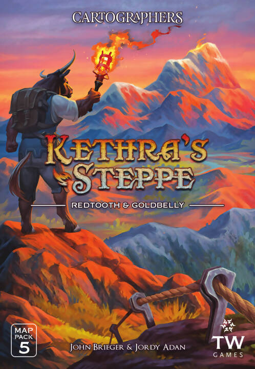 Cartographers: Map Pack 5, Kethra's Steppe